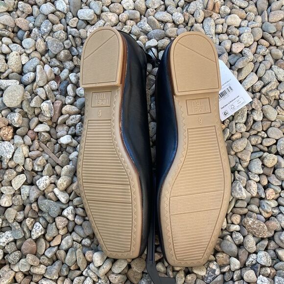 Women’s Square Toe Ballet Dress Flats Shoes Size 6 - Picture 3 of 9